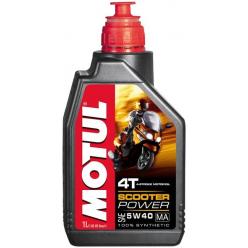 Масло моторное 5W40 MOTUL "Scooter Power" 4T синтетика